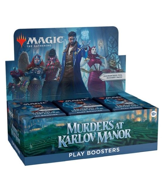 Caja de sobres magic the gathering play booster murders at...