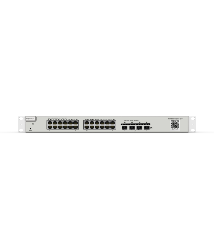 Switch ruijie reyee rg-nbs5100-24gt4sfp 5-port 10/100 mbps desktop switch