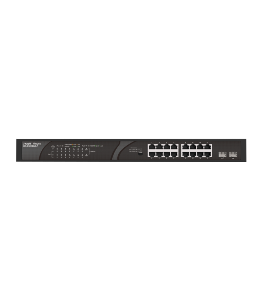 Switch ruijie reyee rg-es118gs-p 5-port 10/100 mbps desktop switch