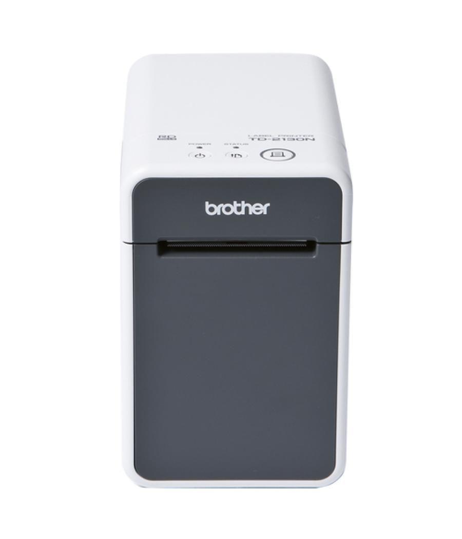 Brother TD-2135N impresora de etiquetas Térmica directa 300 x 300 DPI 152,4 mm/s Inalámbrico y alámbrico Ethernet