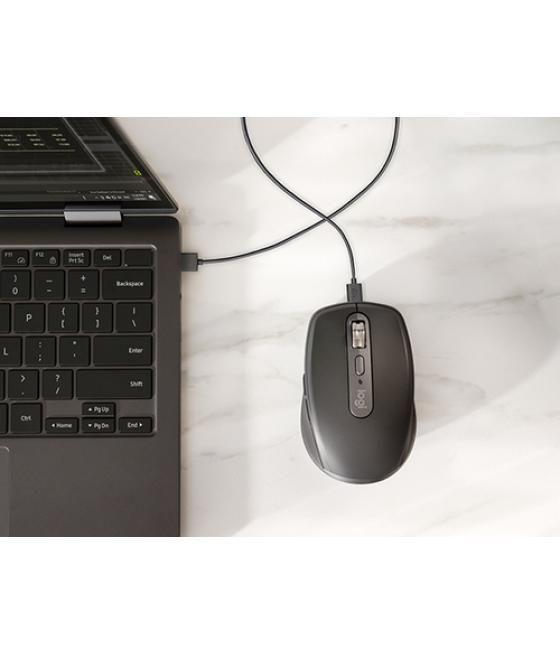 Logitech MX Anywhere 3S for Business ratón mano derecha RF Wireless + Bluetooth Laser 8000 DPI