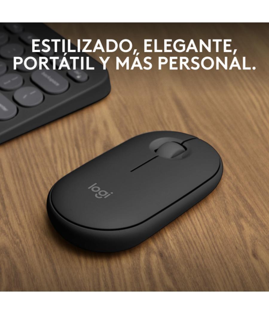 Logitech Pebble 2 M350s ratón Ambidextro RF Wireless + Bluetooth Óptico 4000 DPI