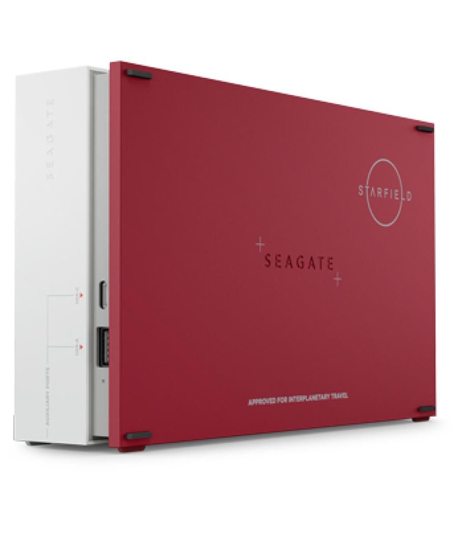 Seagate Game Drive Starfield SE Game Hub disco duro externo 8 TB Rojo, Blanco