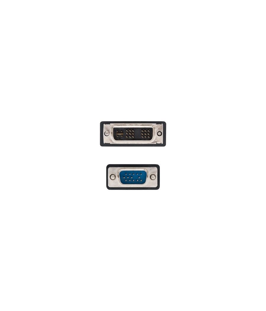 Nanocable DVI - VGA, 3m VGA (D-Sub) Negro - Imagen 3