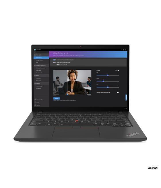 Lenovo ThinkPad T14 Gen 4 (AMD) Portátil 35,6 cm (14") WUXGA AMD Ryzen™ 7 PRO 7840U 16 GB LPDDR5x-SDRAM 512 GB SSD Wi-Fi 6E (802