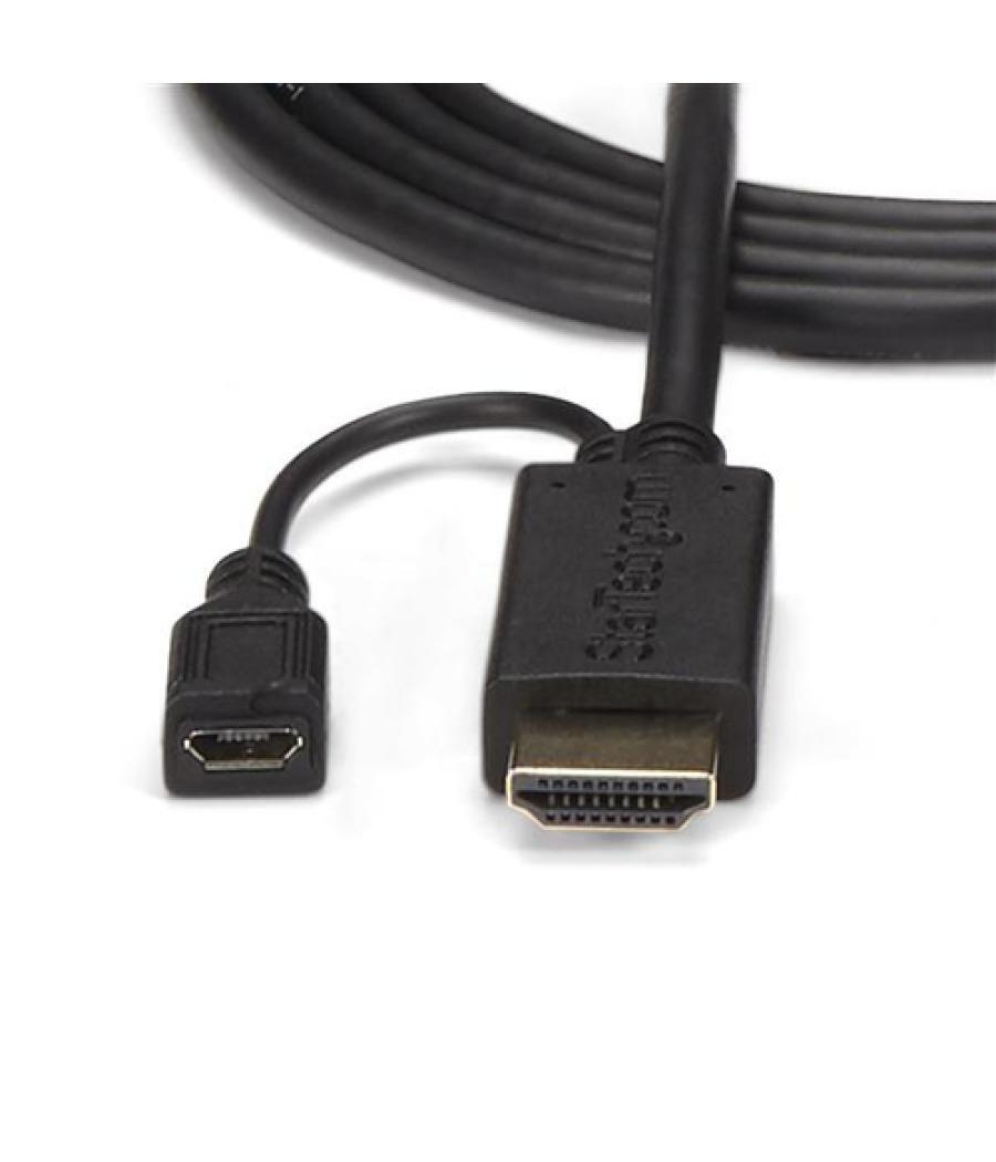 StarTech.com Cable de 1,8m Conversor Activo HDMI a VGA - Adaptador 1920x1200 1080p