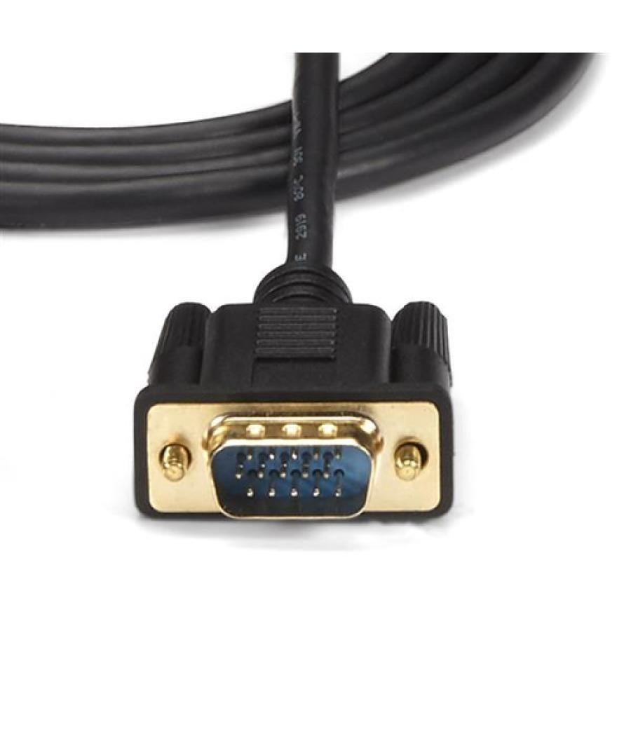 StarTech.com Cable de 1,8m Conversor Activo HDMI a VGA - Adaptador 1920x1200 1080p