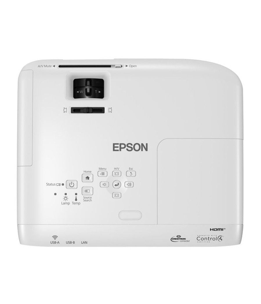 Proyector Epson EB-W49/ 3800 Lúmenes/ WXGA/ HDMI-VGA/ Blanco - Imagen 3
