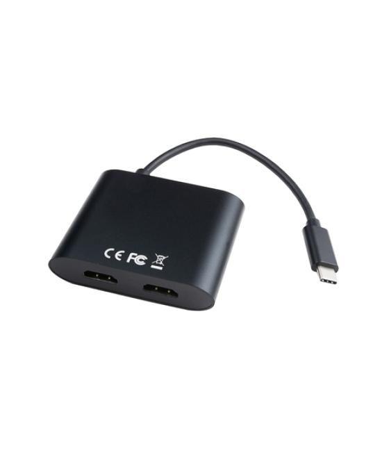 V7 V7UC-2HDMI-BLK Adaptador gráfico USB 3840 x 2160 Pixeles Negro