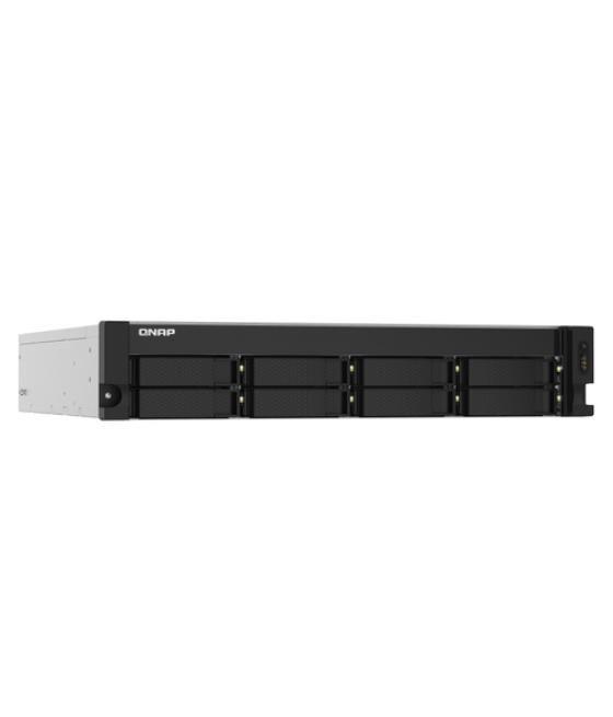 QNAP TS-832PXU NAS Bastidor (2U) Ethernet Aluminio, Negro AL324