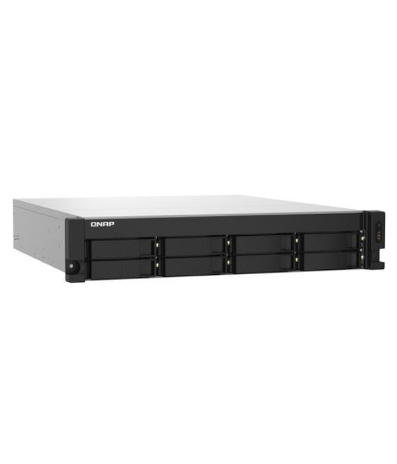 QNAP TS-832PXU NAS Bastidor (2U) Ethernet Aluminio, Negro AL324