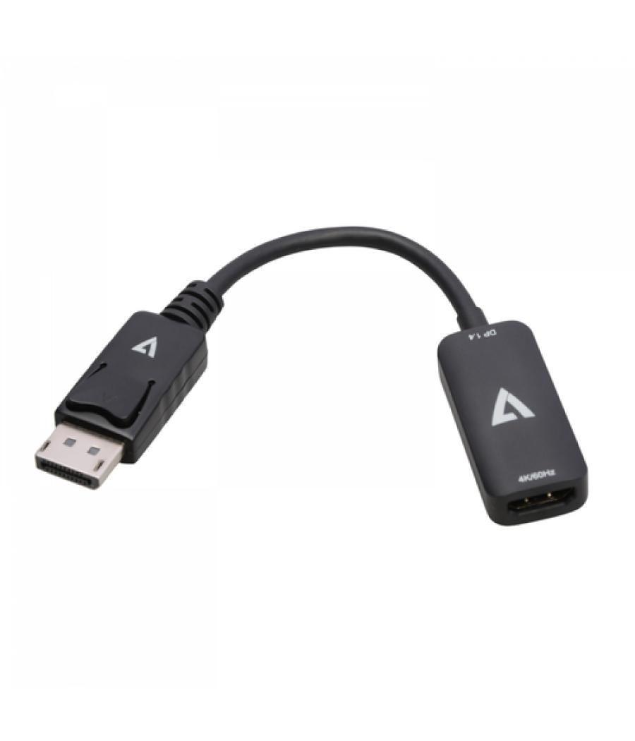 V7 V7DPHDMIACTV DisplayPort HDMI Negro