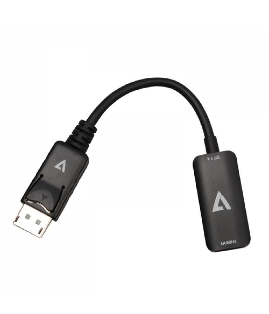 V7 V7DPHDMIACTV DisplayPort HDMI Negro