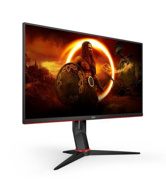 AOC Q27G2S/EU pantalla para PC 68,6 cm (27") 2560 x 1440 Pixeles Quad HD LED Negro, Rojo