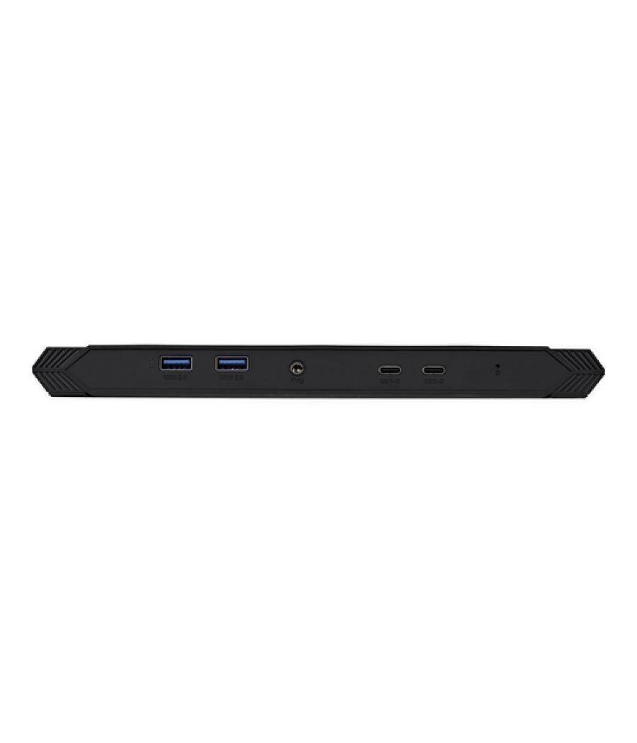 V7 DOCKUSBC base para portátil y replicador de puertos Acoplamiento USB 3.2 Gen 1 (3.1 Gen 1) Type-A Negro