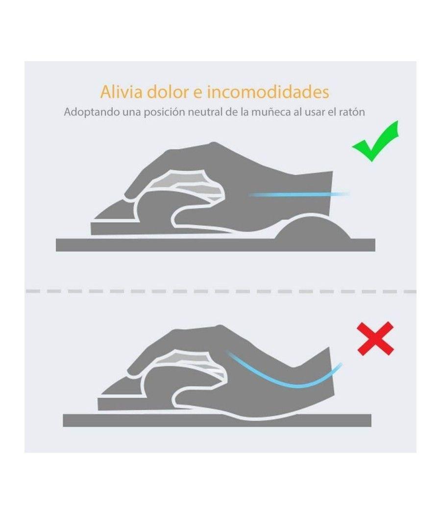 Alfombrilla Ergonómica Fellowes 9172801/ 20 x 196 x 230mm/ Azul - Imagen 4