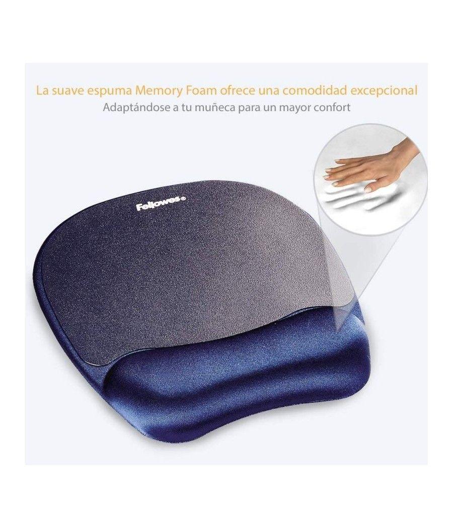 Alfombrilla Ergonómica Fellowes 9172801/ 20 x 196 x 230mm/ Azul - Imagen 5