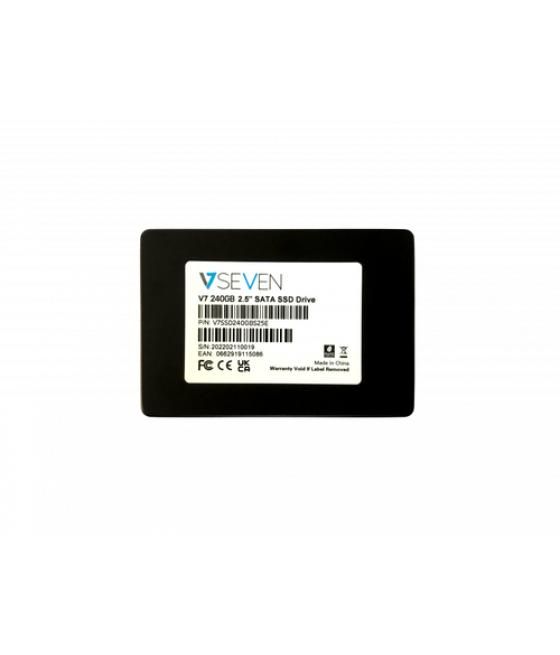 V7 V7SSD240GBS25E unidad de estado sólido 2.5" 240 GB Serial ATA III 3D TLC