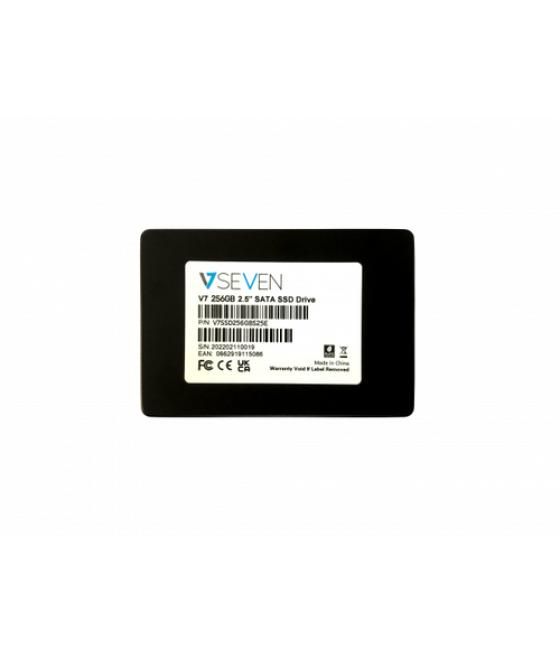 V7 V7SSD256GBS25E unidad de estado sólido 2.5" 256 GB Serial ATA III 3D TLC