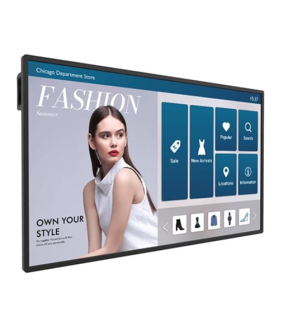 BenQ IL5501 Panel plano interactivo 139,7 cm (55") LCD 400 cd / m² 4K Ultra HD Negro Procesador incorporado Android 8.0