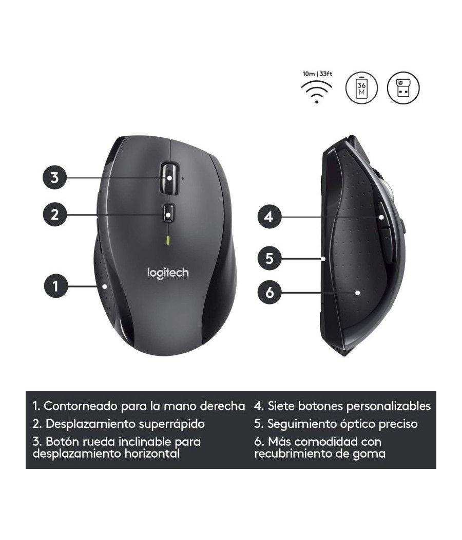 Ratón Inalámbrico Logitech Marathon M705/ Hasta 1000 DPI - Imagen 5