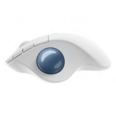 Ratón Trackball Inalámbrico Logitech ERGO M575/ Hasta 2000 DPI/ Blanco Crudo - Imagen 3