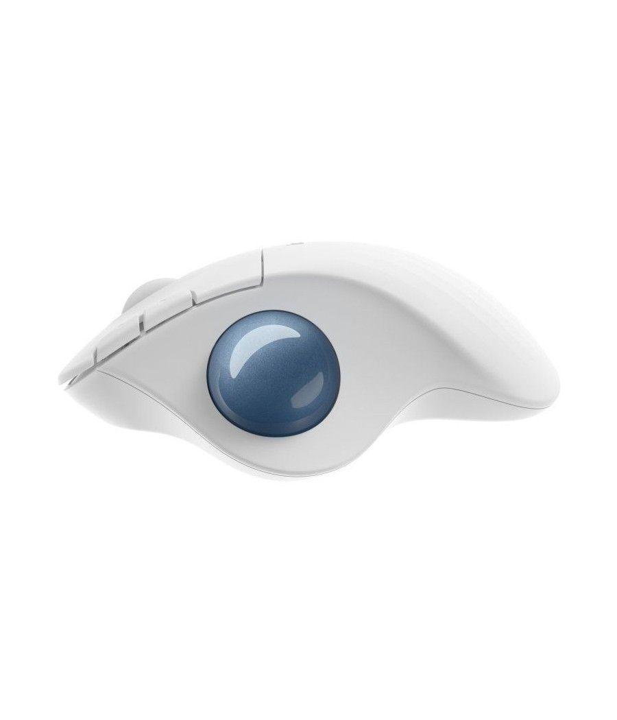 Ratón Trackball Inalámbrico Logitech ERGO M575/ Hasta 2000 DPI/ Blanco Crudo - Imagen 3