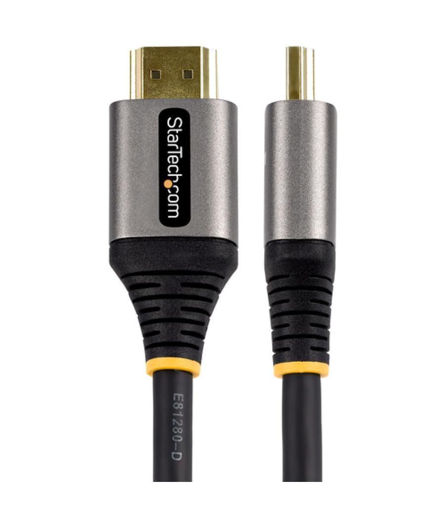 StarTech.com Cable de 50cm HDMI 2.1 8K - Cable HDMI Certificado de Ultra Alta Velocidad - 48Gbps - 8K 60Hz - 4K 120Hz - HDR10+ -