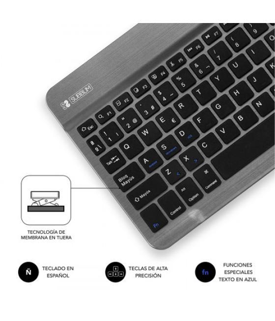 Subblim teclado bluetooth smart bt keyboard grey