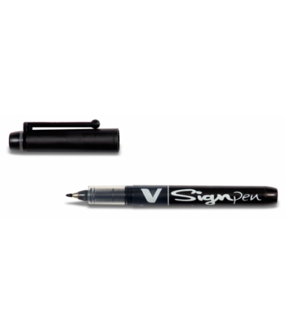 Rotulador vsignpen punta fibra negro pilot sw-vsp-b