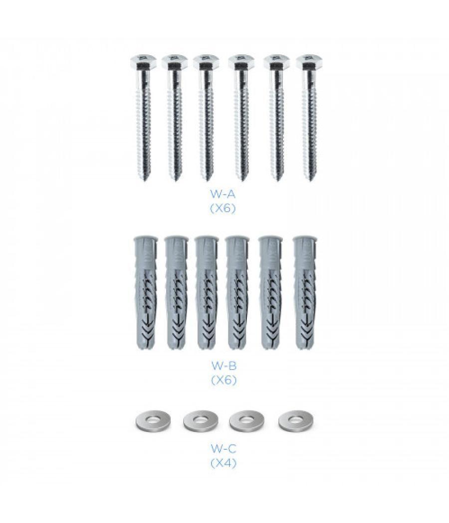 Tooq soporte de pared para monitor / tv lcd, plasma de 60-100, negro