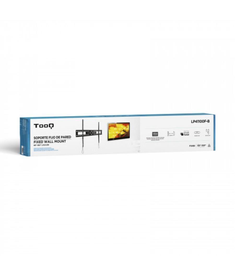 Tooq soporte de pared para monitor / tv lcd, plasma de 60-100, negro