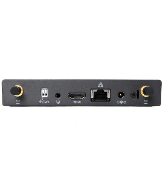 Aopen chromebox mini reproductor multimedia y grabador de sonido 16 gb wifi negro