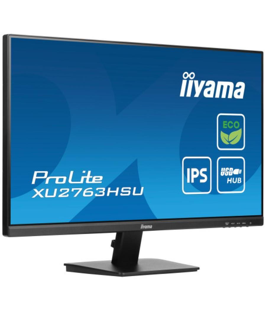 Iiyama prolite xu2763hsu-b1 pantalla para pc 68,6 cm (27") 1920 x 1080 pixeles full hd led negro