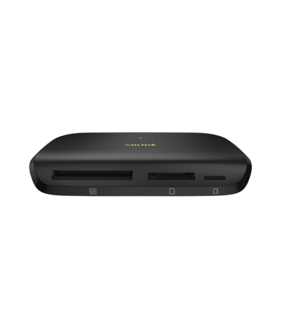 Sandisk imagemate pro usb-c lector de tarjeta usb 3.2 gen 1 (3.1 gen 1) type-c negro