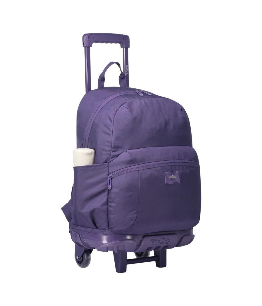 Mochila escolar con ruedas color morado - trik totto ma03tki003-23100-m4r