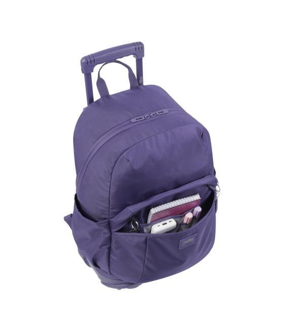 Mochila escolar con ruedas color morado - trik totto ma03tki003-23100-m4r