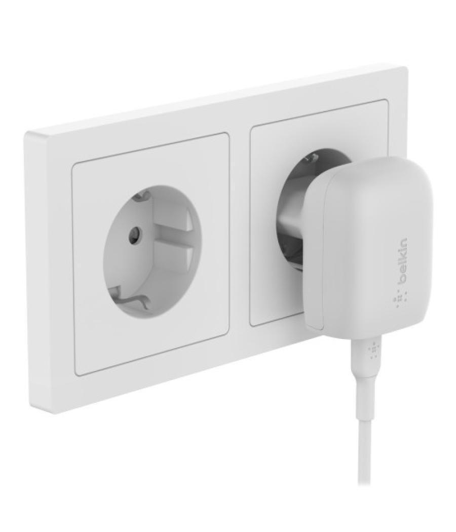 Belkin boostcharge smartphone, tableta blanco corriente alterna carga rápida interior