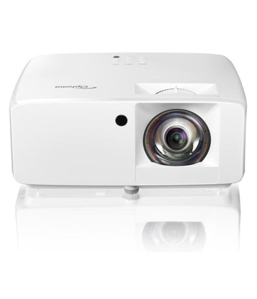 Optoma zw350st videoproyector proyector de corto alcance 3600 lúmenes ansi dlp wxga (1280x800) 3d blanco