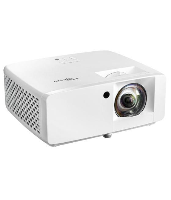 Optoma zw350st videoproyector proyector de corto alcance 3600 lúmenes ansi dlp wxga (1280x800) 3d blanco