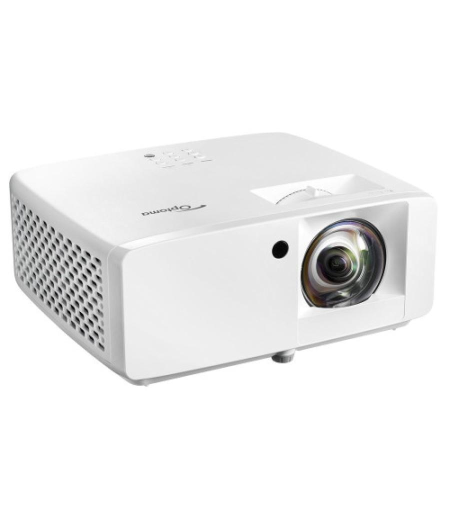 Optoma zw350st videoproyector proyector de corto alcance 3600 lúmenes ansi dlp wxga (1280x800) 3d blanco