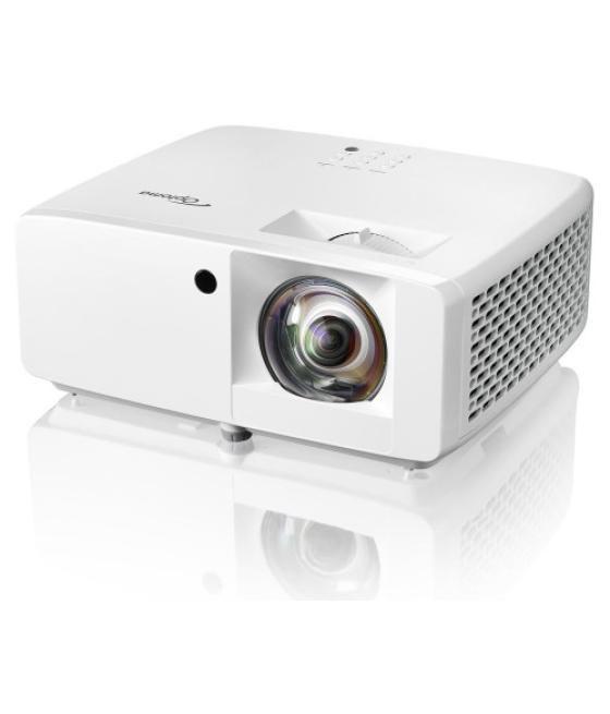 Optoma zw350st videoproyector proyector de corto alcance 3600 lúmenes ansi dlp wxga (1280x800) 3d blanco