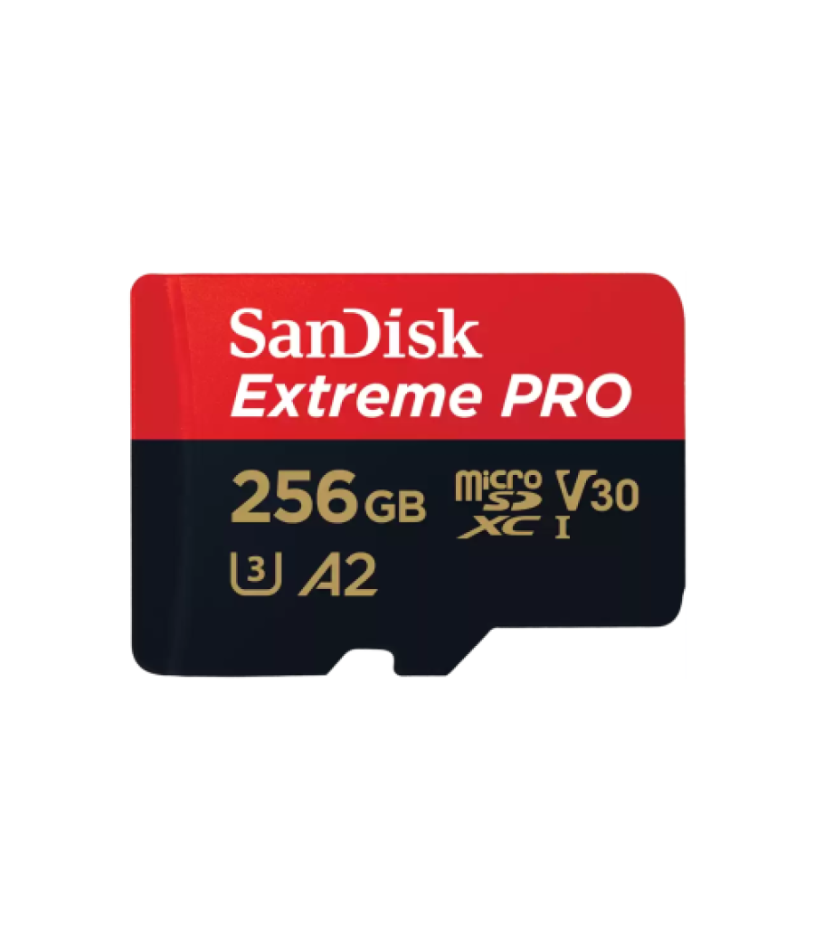 Sandisk extreme pro 256 gb microsdxc uhs-i clase 10