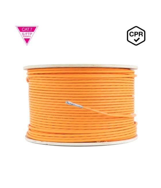 Nanocable cable de red cat.7 lszh sftp pimf awg23, naranja, 305m