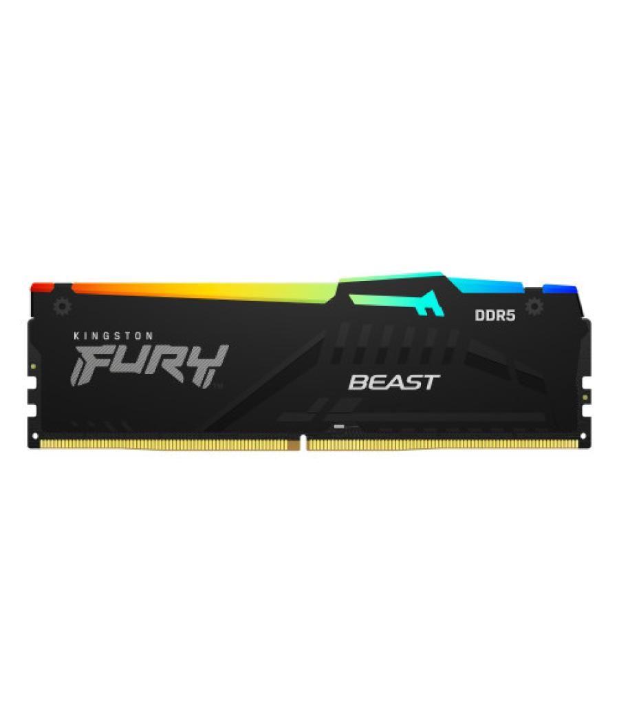 Kingston technology fury beast rgb módulo de memoria 16 gb 1 x 16 gb ddr5 6000 mhz