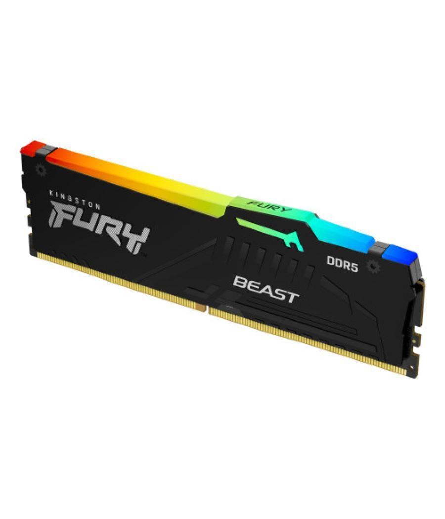 Kingston technology fury beast rgb módulo de memoria 16 gb 1 x 16 gb ddr5 6000 mhz