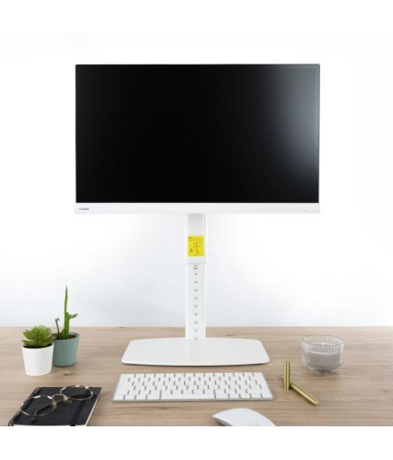 Tooq db1127tn-w soporte para monitor 68,6 cm (27") independiente blanco