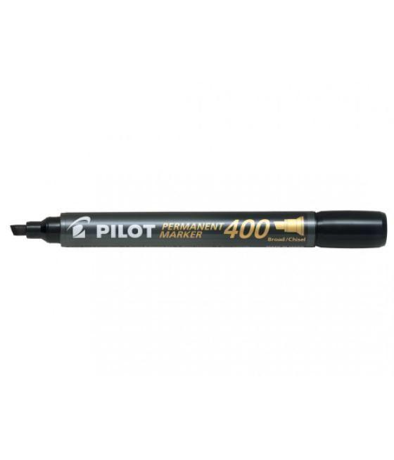 Marcador permanente punta biselada sca-400 negro pilot sca-400-b