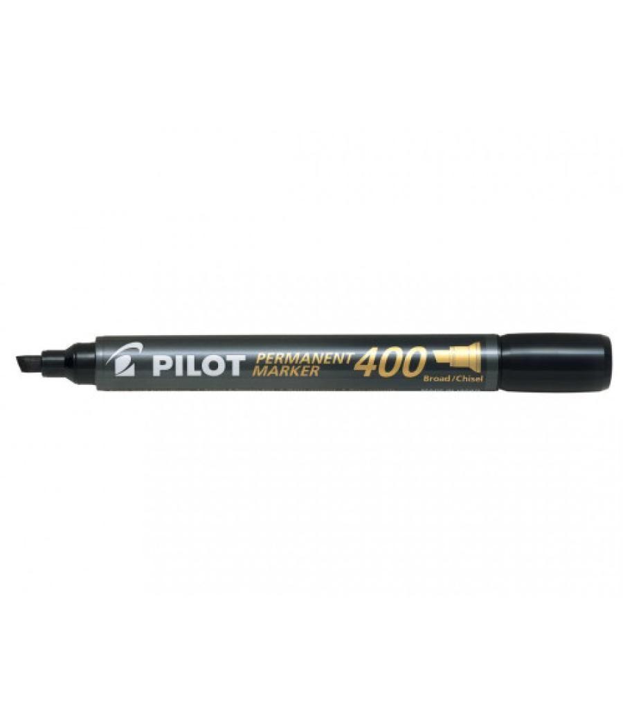 Marcador permanente punta biselada sca-400 negro pilot sca-400-b