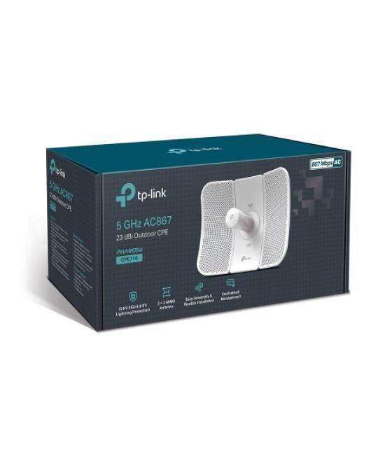 Tp-link cpe710 punto de acceso inalámbrico 867 mbit/s blanco energía sobre ethernet (poe)